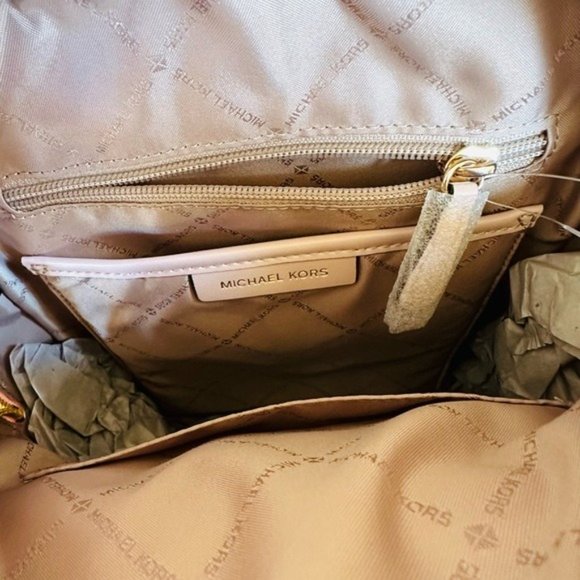 Michael Kors Jaycee medium zip signature zip backpack&wallet NWT authentic - Picture 13 of 13